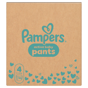 E-shop Pampers Active pants MB S4 186 ks- LKW