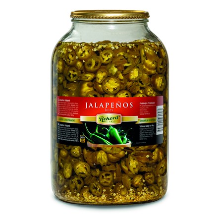 E-shop REKORD Jalapeno rezy 3400 g