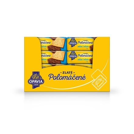 E-shop OPAVIA Zlaté polomáčané mliečne sušienky 36 x 100 g