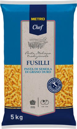 E-shop METRO Chef Fusilli cestoviny semolínové 5 kg