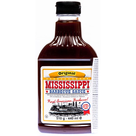 E-shop MISSISSIPPI BBQ omáčka Original 510 g