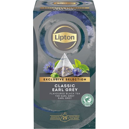 E-shop Lipton Exclusive Selection Earl Grey čierny čaj 25 ks