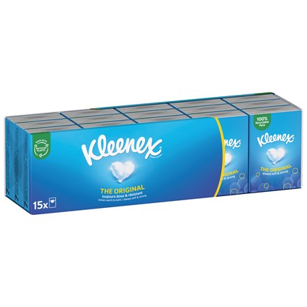 E-shop Kleenex Original Mini vreckovky 15 x 7 ks