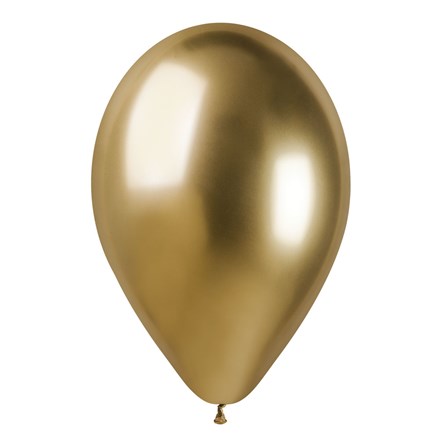 E-shop SMARTBALLOONS Shine Balónik 33 cm zlatá 5 ks
