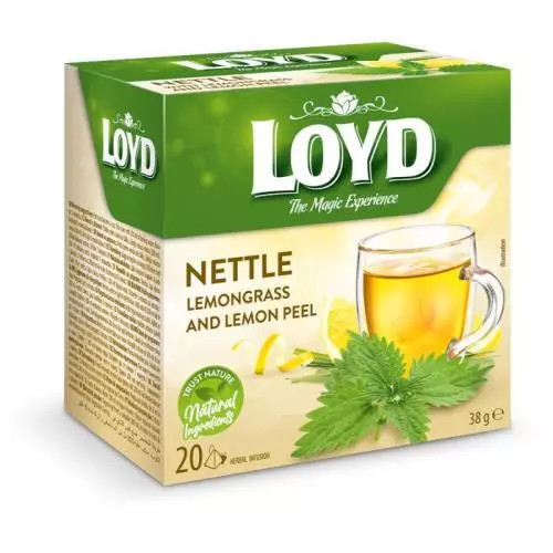 E-shop Loyd Tea pyramída žihľava s citrónom 38g