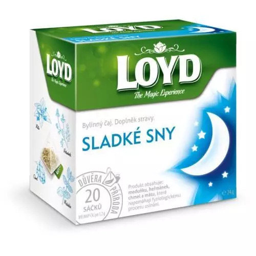 E-shop Loyd Tea pyramída sladké sny 24g