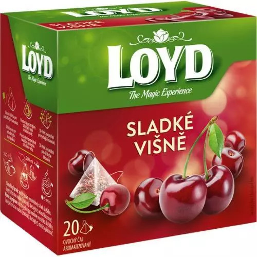 E-shop Loyd Tea pyramída sladké višne 40g