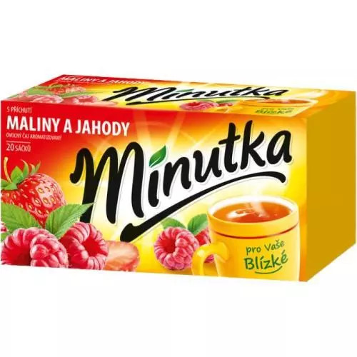 E-shop Minútka čaj malina +jahody 40g