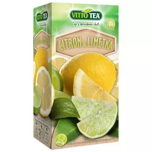 E-shop VittoTea čaj citrón limetka 40g