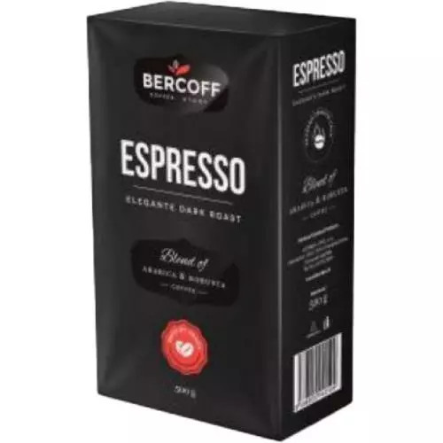 E-shop Bercoff zrnková káva premium espresso 500g