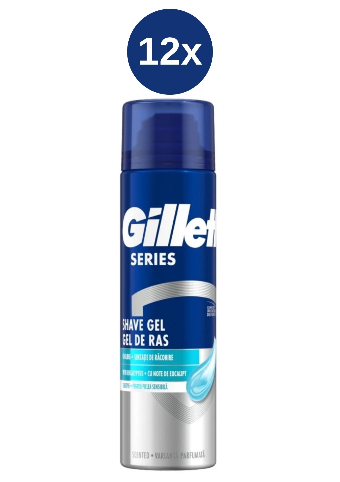 E-shop GILLETTE SERIES GÉL 12x200ML SENSITIVE COOL
