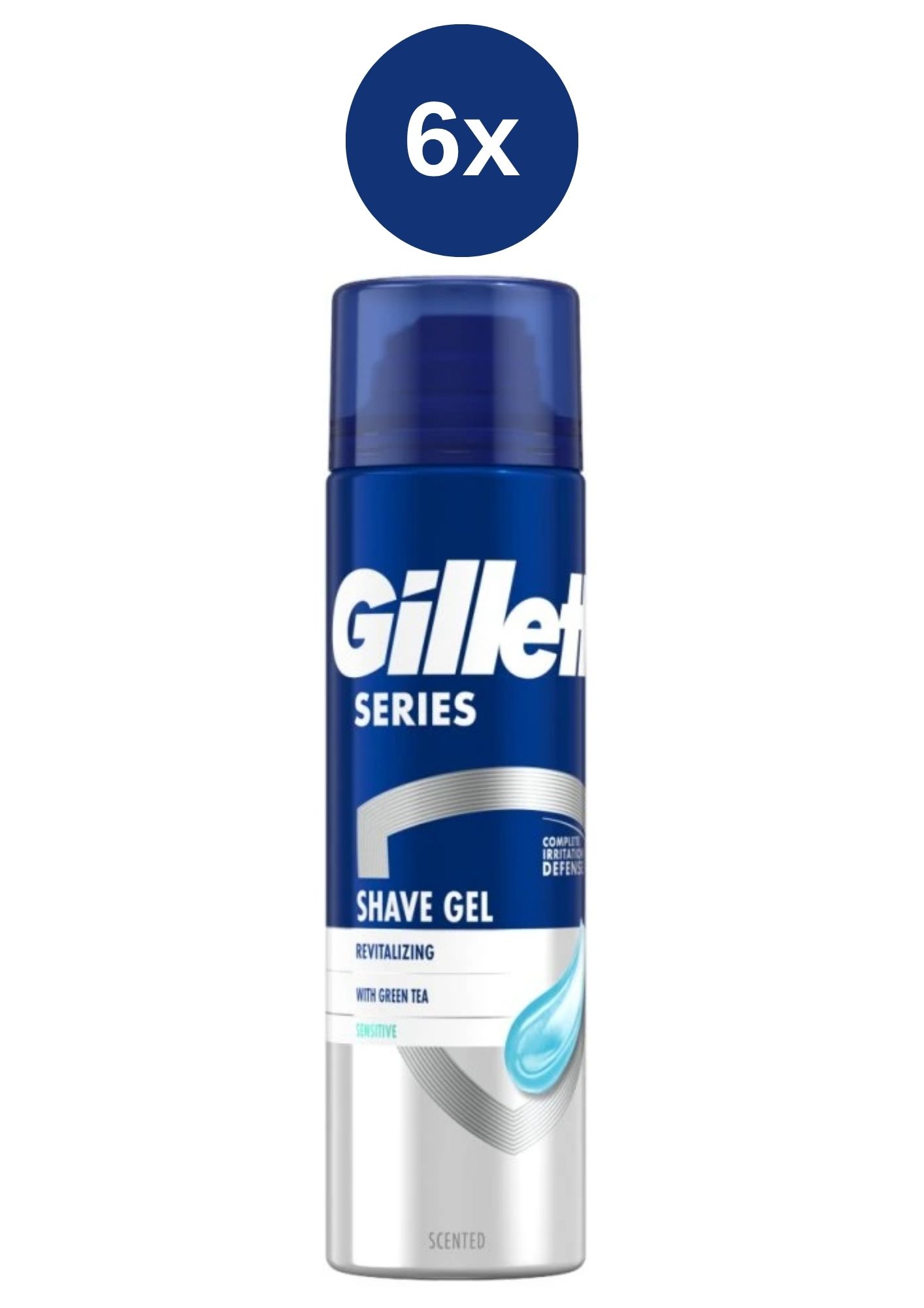 E-shop Gillette series gél 6x200ml SensitiveRev.