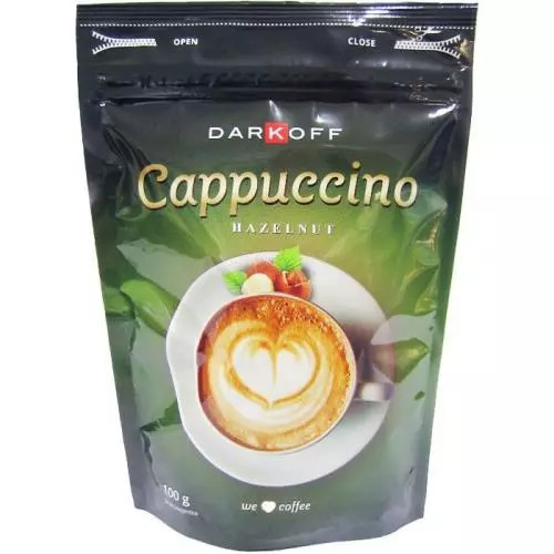 E-shop Darkoff cappuccino oriešok 100g