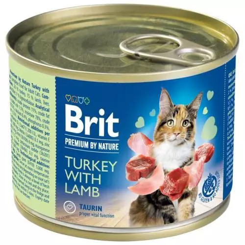 E-shop Brit Premium konzervy turkey with lamb 200g