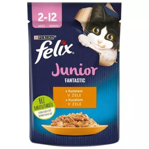 E-shop Felix Fantastic vrecko junior s kuraťom v želé 85g