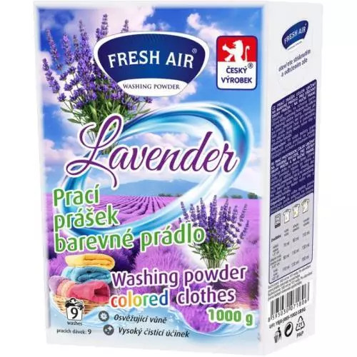 E-shop Fresh Air prací prášok 1kg Lavender