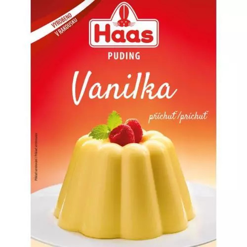 E-shop HAAS puding vanilková príchuť 37g