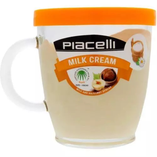 E-shop Piacelli cream white spread with milk 300g