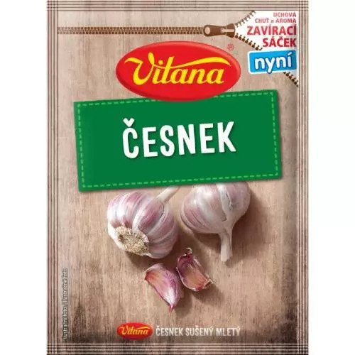 E-shop Vitana cesnak sušený mletý 28g