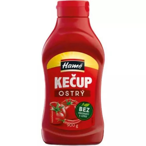 E-shop Hamé kečup ostrý bez 900g