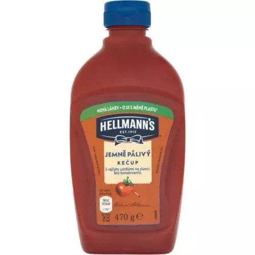 E-shop Hellmans kečup jemne pálivý 470g