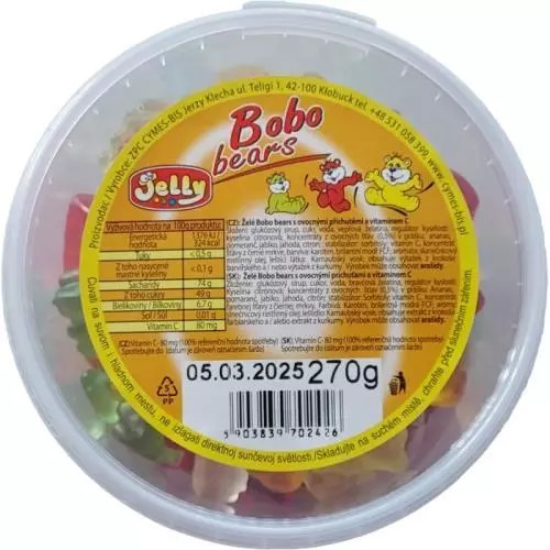 E-shop Cymes želé v dóze bobo bears 270g