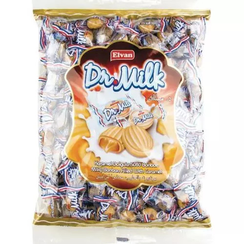 E-shop Elvan dr.milk cukríky karamel 1kg