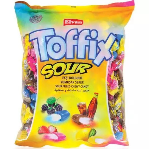 E-shop Elvan toffix cukríky sour 1kg