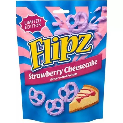 E-shop Flipz strawberry cheesecake 90g LE