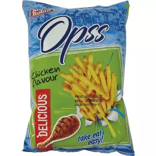 E-shop MCRobin snacks hranolky grilované kura 40g
