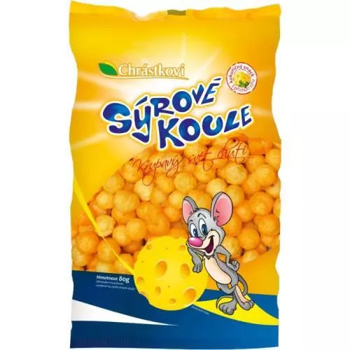 E-shop Pex kukuričné chrumky syrové 80g
