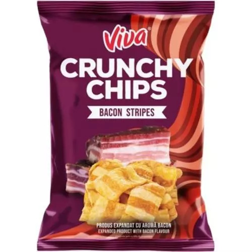 E-shop Viva crunchy chips bacon strips 50g