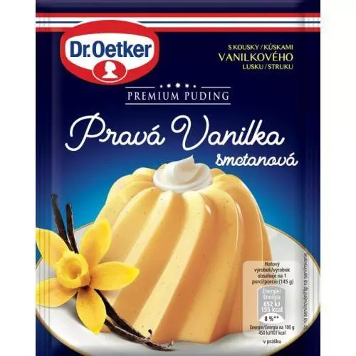 E-shop Dr. Oetker puding vanilka premium 40g