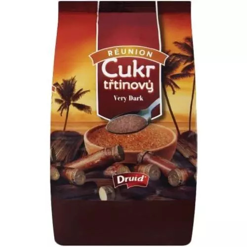 E-shop Druid trstinový cukor very dark 1kg