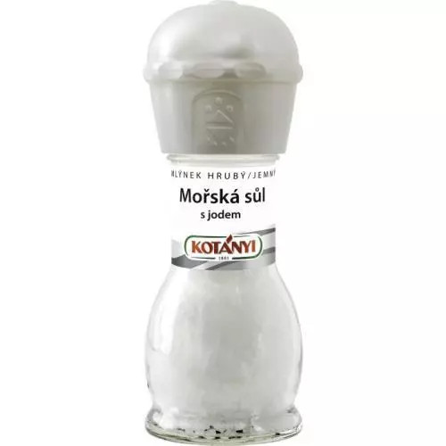 E-shop Kotányi Morská soľ 92g mlynček