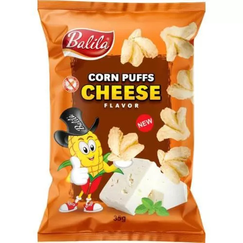 E-shop Balila corn puffs pufs cheese 35g
