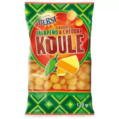 E-shop Bersi snack jalapeno a čedar gule 120g