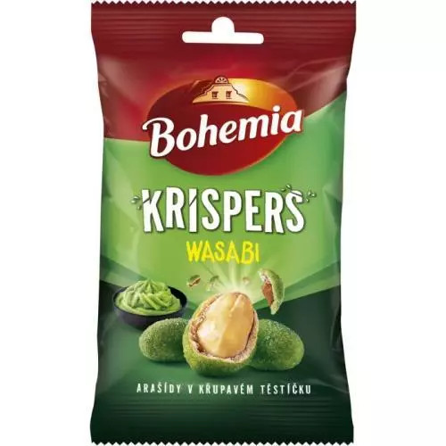 E-shop Bohemia krispers wasabi 60g