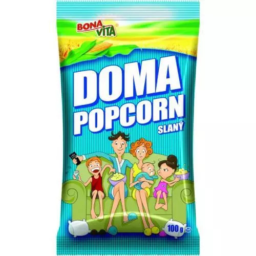 E-shop BonaVita doma popcorn slaný 100g