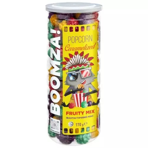 E-shop Boomza popcorn fruity mix 170g (UKR)