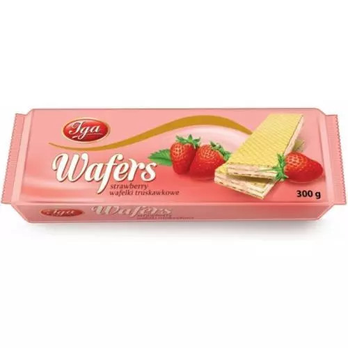 E-shop Iga oblátky strawberry 300g
