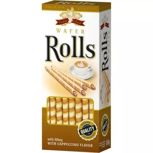 E-shop Cokiesland wafer rolls cappuccino 160g