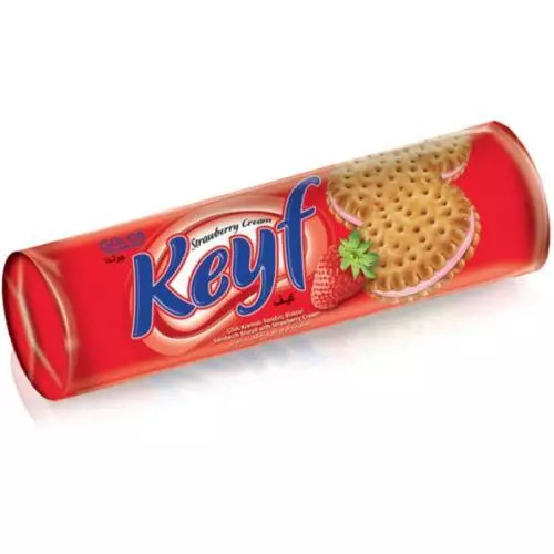 E-shop Keyf sandwich biscuit jahoda 140g