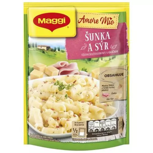 E-shop Maggi AmoreMio cestoviny šunka + syr 140g