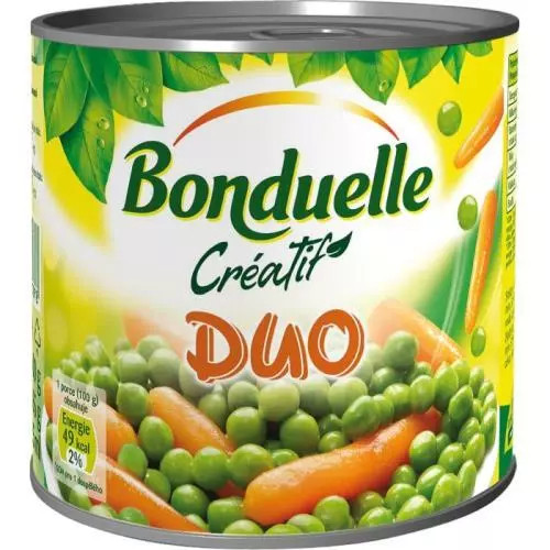 E-shop Bonduelle hrášok s mrkvou 400g