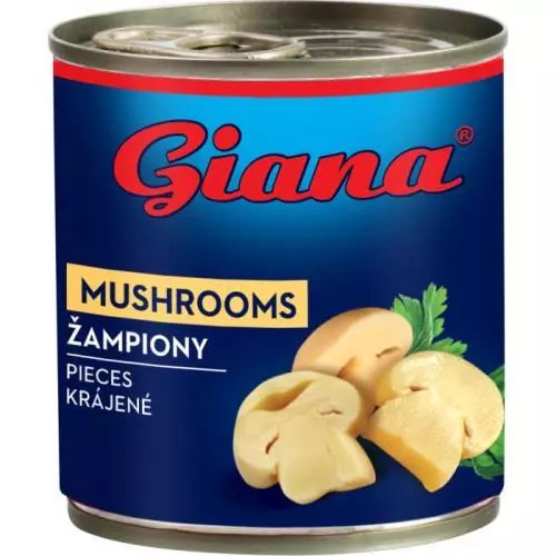 E-shop Giana šampiňóny rezané 200g
