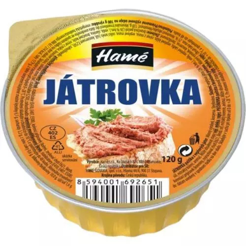 E-shop Hamé paštéta pečeňovka 120g