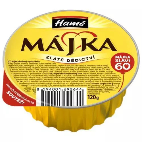 E-shop Hamé paštéta májka 120g