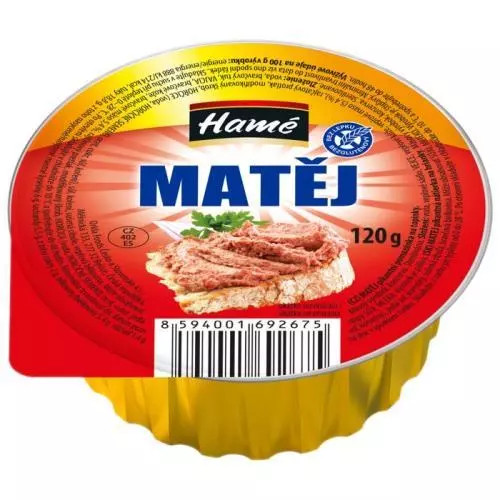 E-shop Hamé paštéta matej 120g