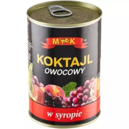 E-shop MK ovocný cocktail v sladkom náleve 410g